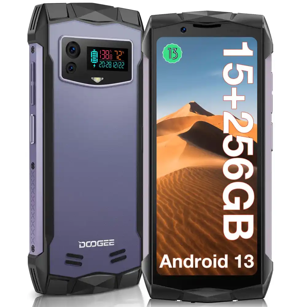 Doogee S Mini Rugged Android 13 Smartphone (15GB + 256GB)