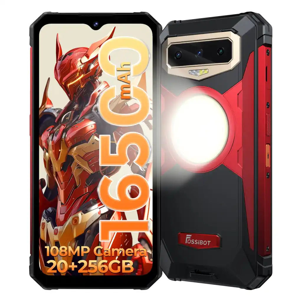 Fossibot F102 Rugged Smartphone 16500mAh (20GB + 256GB)