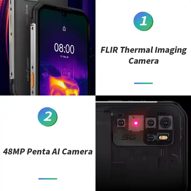 Ulefone Armor 11T 6.1 inch Thermal Imaging Camera Phone (8GB + 256GB)